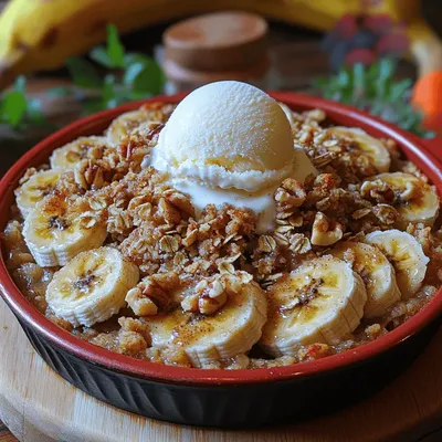 Delightful Banana Crumble Recipe