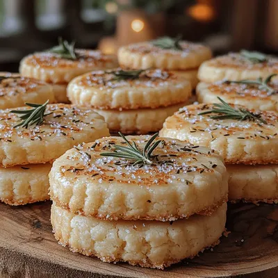 Rosemary Bliss Shortbread Cookies: A Unique Treat for Every Occasion