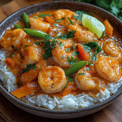 Tropical Coconut Curry Shrimp Skillet: A Flavorful Journey to the Tropics