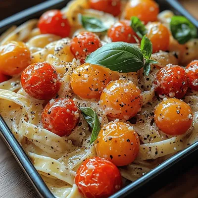 Creamy Roasted Tomato Pasta: A Culinary Delight
