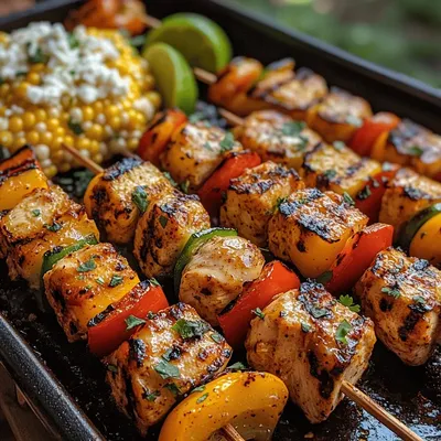 Sizzling South of the Border Kabobs: A Flavorful Culinary Journey