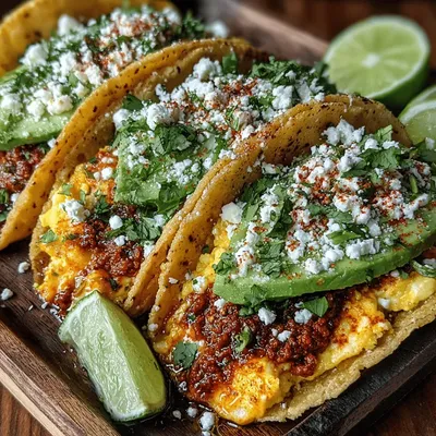 Smoky Hatch Chili Breakfast Tacos
