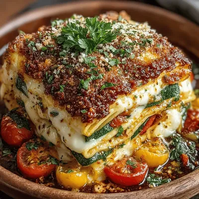 Harvest Delight Crockpot Veggie Lasagna: A Comforting Culinary Experience