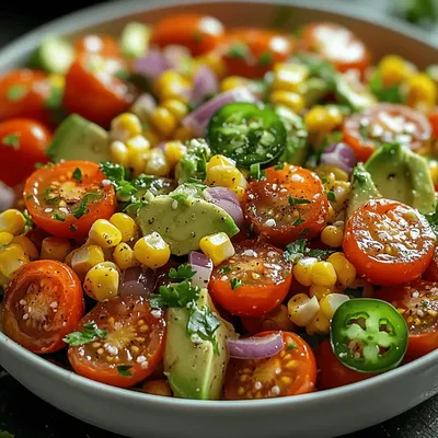 Rainbow Summer Delight Salad Recipe