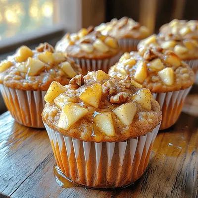 Apple Cinnamon Oatmeal Muffin Cups