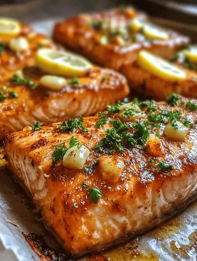 Garlic Butter Baked Salmon: A Nutritious Delight
