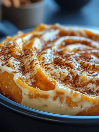 Cinnamon Roll Cheesecake Delight: A Heavenly Fusion Dessert