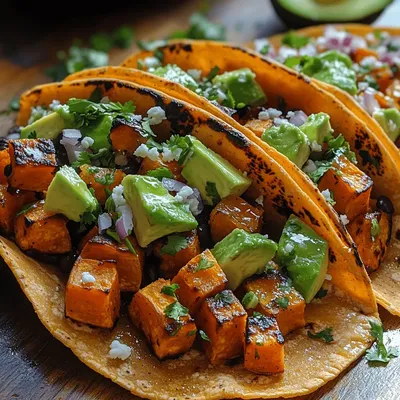 Savory Roasted Sweet Potato Tacos: A Delicious Plant-Based Delight