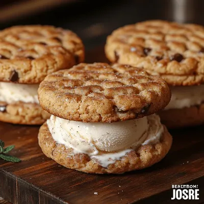 Snickerdoodle Dream Ice Cream Sandwiches