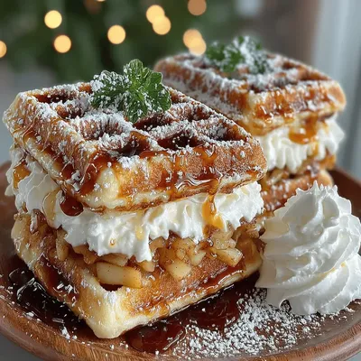 Apple Pie Waffle Sandwiches: A Delightful Recipe