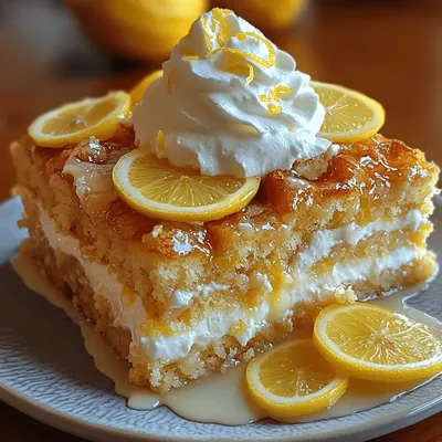 Zesty Lemon Dream Dump Cake: A Delightful Dessert for Any Occasion