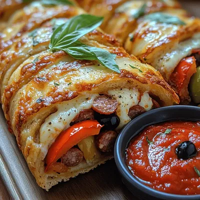 Savory Stuffed Stromboli: A Delicious Twist on Pizza Night