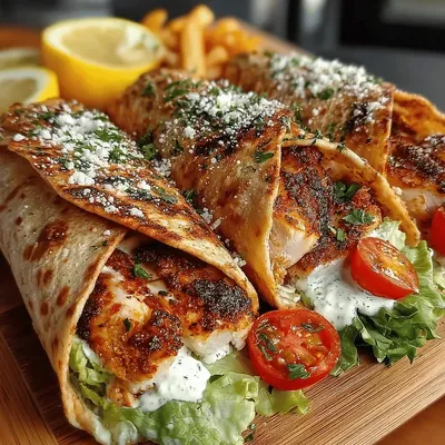 Crispy Grilled Chicken Caesar Wraps: A Flavorful Delight