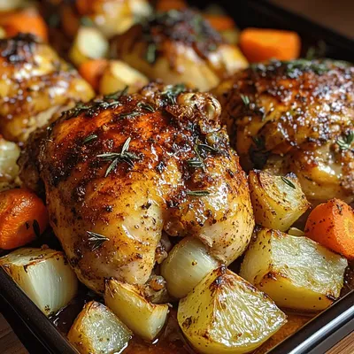 Perfectly Golden Roasted Chicken: A Savory Delight