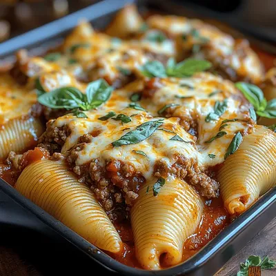 Heavenly Beef-Stuffed Shells: A Comforting Family Favorite