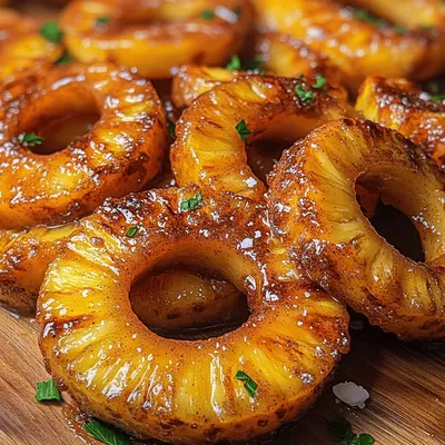 Sweet & Simple Air Fryer Caramelized Pineapple