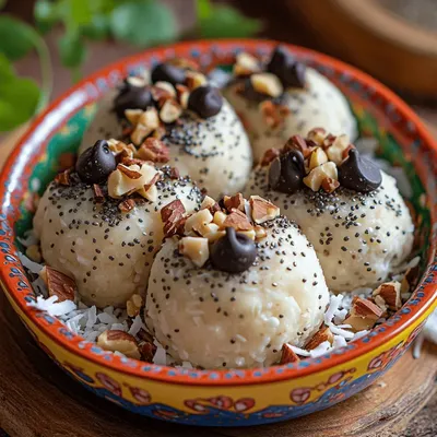 Frozen Coconut Vanilla Chia Bites Recipe