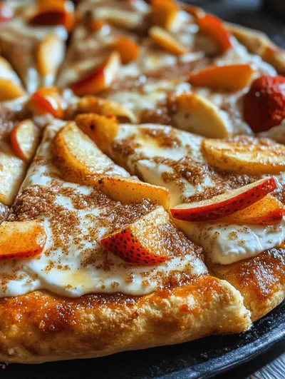 Discovering the Sweetness of Cinnamon-Sugar Delight Pizza