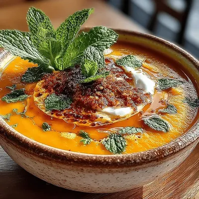 Luscious Chilled Peach Soup