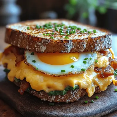 Egg-In-A-Hole Breakfast Sandwich: The Ultimate Comfort Food