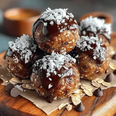 No-Bake Chocolate Coconut Energy Bites Recipe