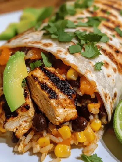 Spicy Chipotle Ranch Grilled Chicken Burrito: A Flavorful Journey