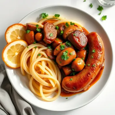 Savory Oktoberfest Bratwurst Skillet