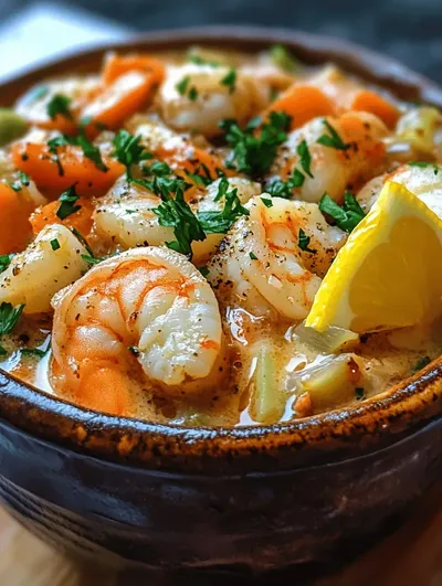 Creamy Coastal Seafood Bisque Recipe