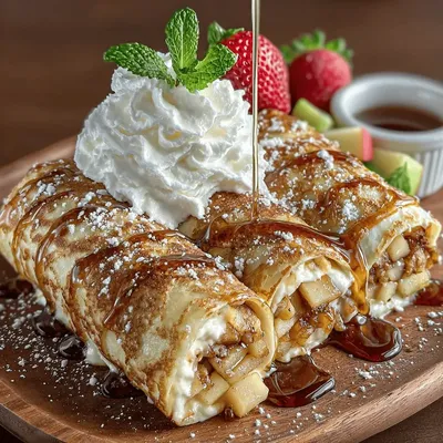 Apple Pie Pancake Roll-Ups: A Delectable Treat