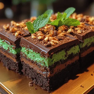 Choco-Mint Brownie Refrigerator Cake: A Decadent Treat for Every Occasion