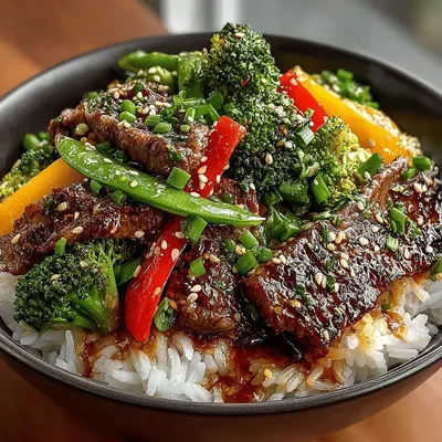 Sizzling Beef & Veggie Delight: Cooking Steps and Serving Suggestions