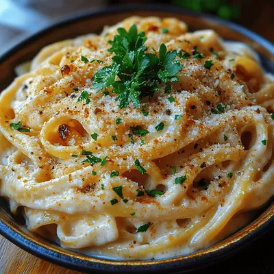 Velvet Roasted Garlic Alfredo: Crafting Culinary Perfection