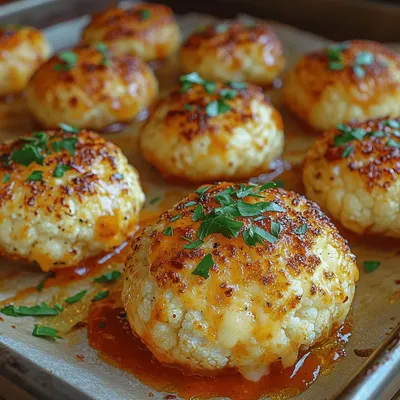 Cheesy Baked Cauliflower Bites: A Delicious and Healthy Snack Option