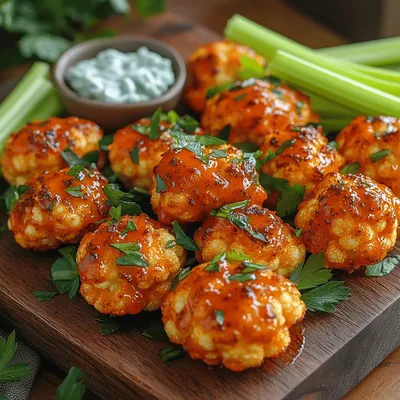 Spicy Buffalo Cauliflower Bites: A Healthy Twist on a Classic Favorite
