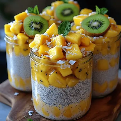 Tropical Paradise Chia Pudding: A Healthy Delight
