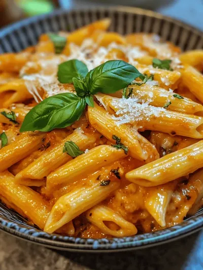 Creamy Blush Sauce Pasta Delight Recipe