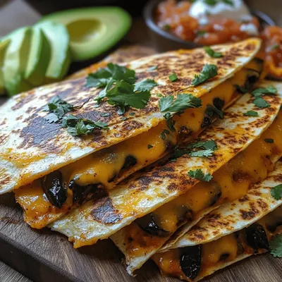 Spicy Stuffed Chile Relleno Quesadilla