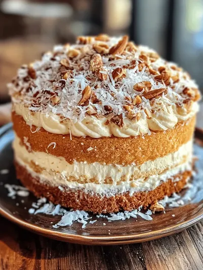 Delightful Quick Italian Cream Cake: A Slice of Heaven