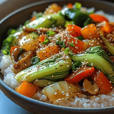 Bok Choy & Mushroom Medley Stir Fry: A Flavorful and Nutritious Delight
