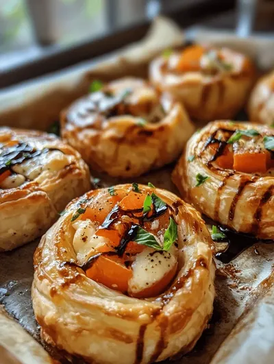 Basil Tomato Puff Pastry Bites: A Delightful Appetizer