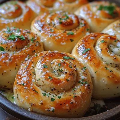 Herb & Garlic Swirl Rolls: A Heartwarming Journey into Homemade Baking