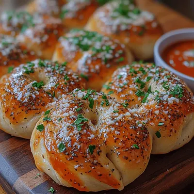 Extra Soft & Buttery Italian Herb Garlic Knots