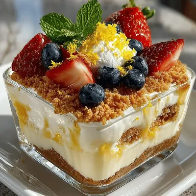 Zesty Lemon Delight Icebox Cake Recipe