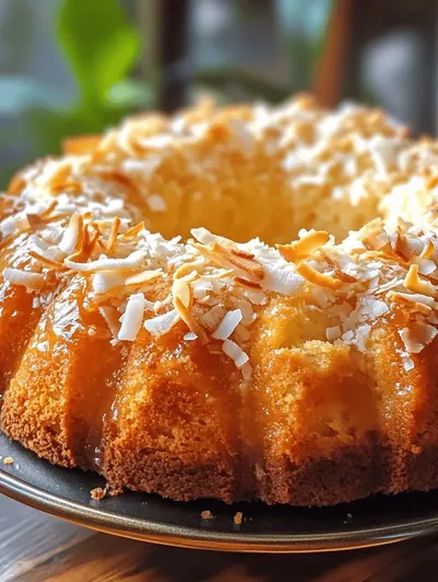 The Very Best Coconut Pound Cake Recipe
