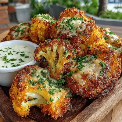 Crispy Air Fryer Cheddar Cauliflower Nuggets: Recipe Completion