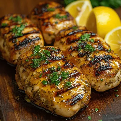 Zesty Greek-Marinated Chargrilled Chicken