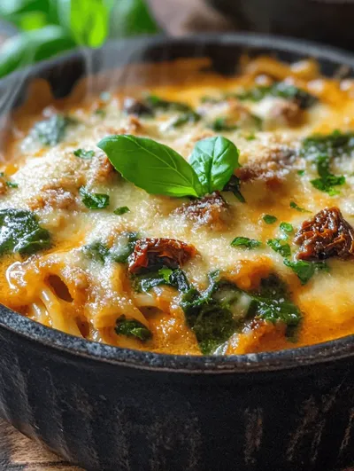 Spaghetti & Spinach with Sun-Dried Tomato Cream Sauce: A Luxurious Yet Quick Meal