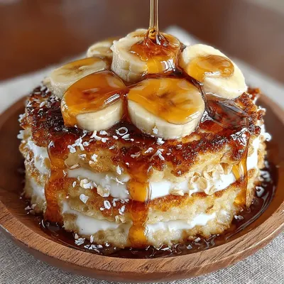 Mini Banana Oat Pancake Stacks: A Wholesome Breakfast Delight