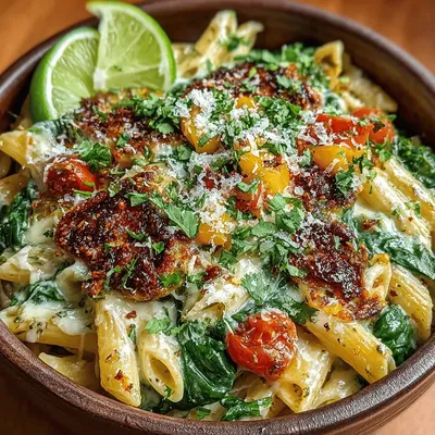 Fiery Hatch Chili Pasta Bowls