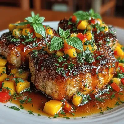 Peach Glazed Chicken: Cooking Techniques, Glaze Creation, and Serving Suggestions